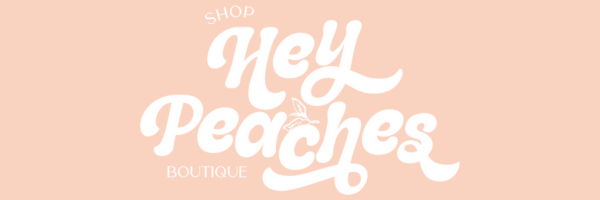 Hey Peaches logo